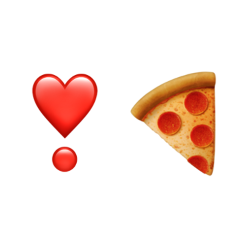 ❣🍕 Emoji Domain iOS rendering
